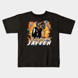 Jeremiah Jayven (Flame) Kids T-Shirt
